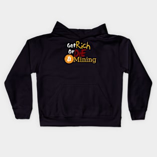 crypto is for virgins | Bitcoin Kids Hoodie